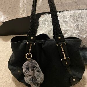 Elegant Black Gucci Tote Bag